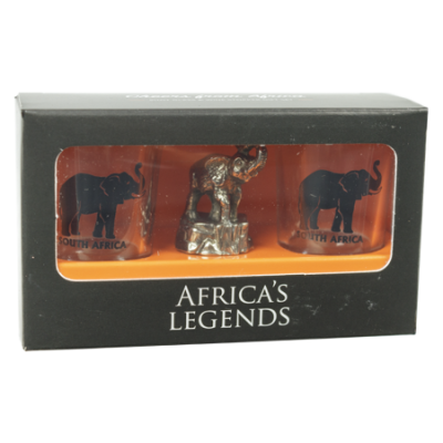 Shot Glass Combo Set - South Africa - Elephant
