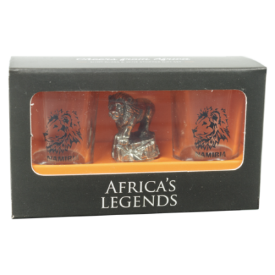 Shot Glass Combo Set - Namibia - Lion