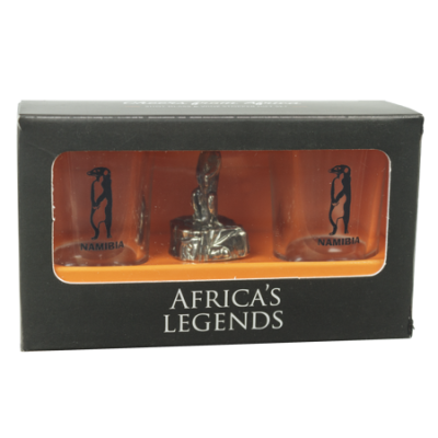 Shot Glass Combo Set - Namibia - Meerkat