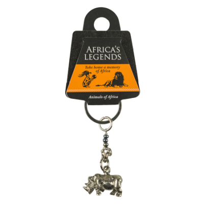 Africa Link Keyring - Rhino