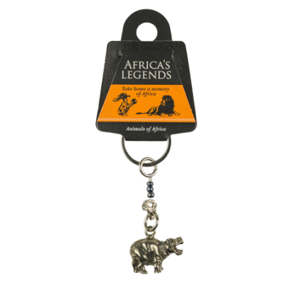 Africa Link Keyring - Hippo