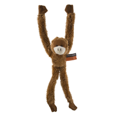 Soft Toy Magnet - Long Arm - Brown Monkey