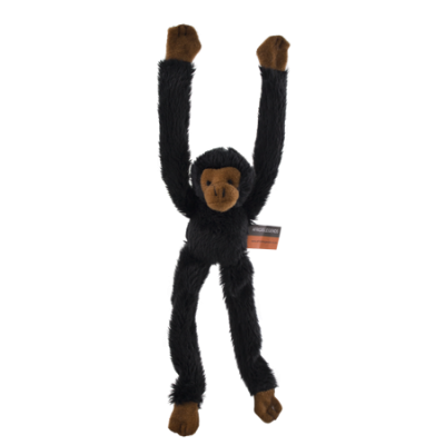 Soft Toy Magnet - Long Arm - Black Monkey