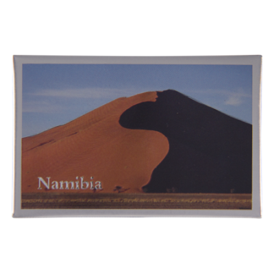 Tin Foil Fridge Magnet - Namibia - 8x5.5cm - Sossusvlei