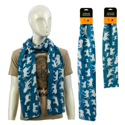 Scarf-Lion-Blue