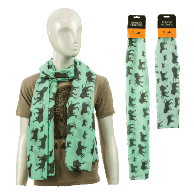 Scarf-Lion-Green (Small)
