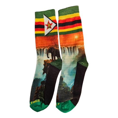 Zimbabwe Socks - Zimbabwe / Victoria Falls