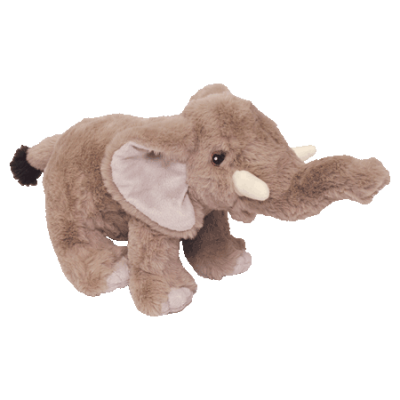 Sitting Elephant Trunk up 28cm