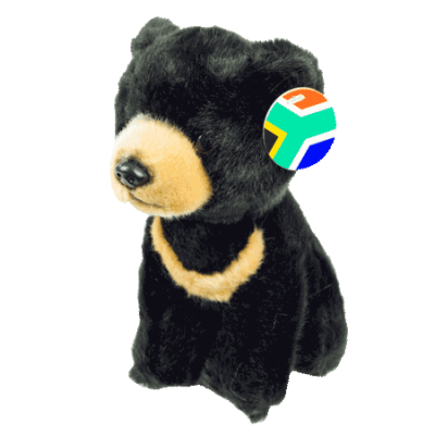 Black Bear 18cm (3pcs)
