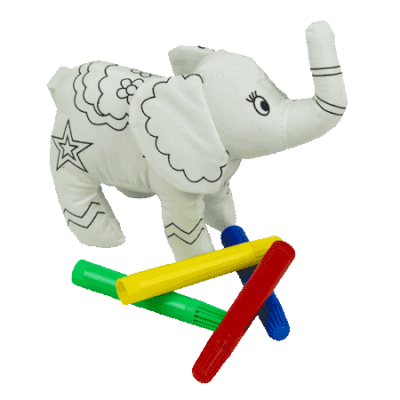 Colour and Cuddle - Elephant