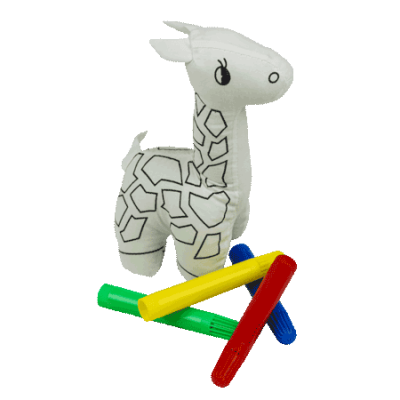 Colour and Cuddle - Giraffe