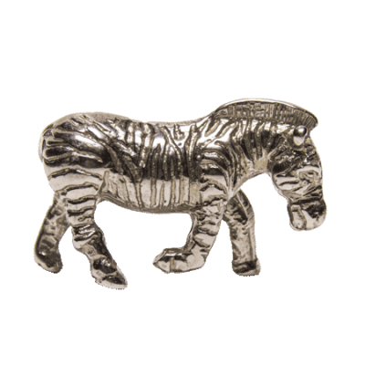 Metal Figurine - Zebra