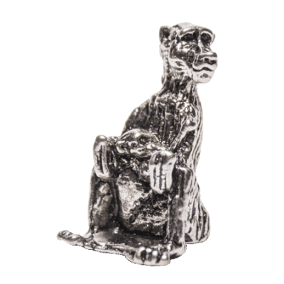 Metal Figurine - Baboon