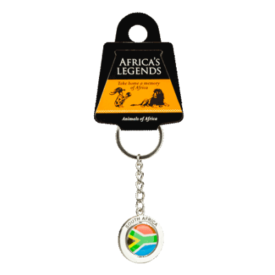 Spinning Keyring - South Africa