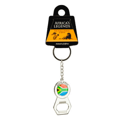 Bottle Opener with Keyring - South Africa
