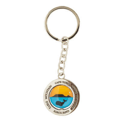 Spinning Keyring - Table Mountain