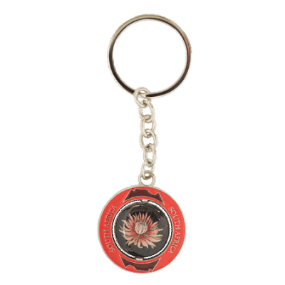 Spinning Keyring - Protea