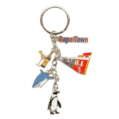 5 Charm Keyring-Cape Town