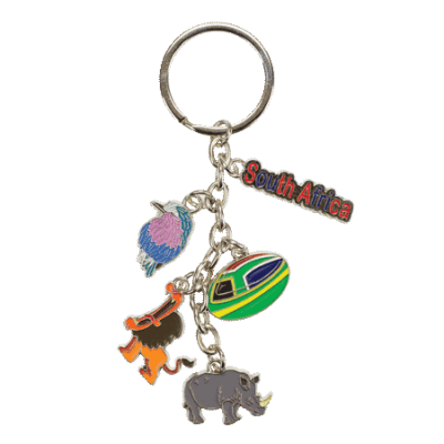 5 Charm Keyring-South Africa