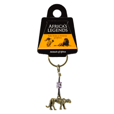 Ethnic Keyring - Cheetah