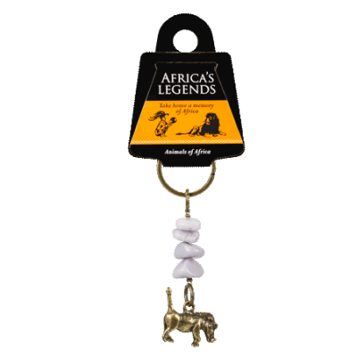 Gemstone Keyring - Warthog