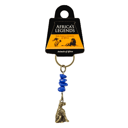 Gemstone Keyring - Leopard