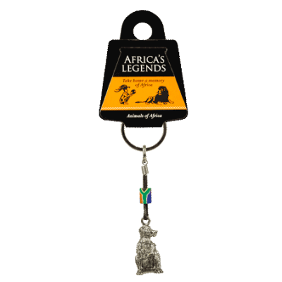 FIMO Keyring with Flag - Baboon
