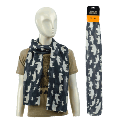 Scarf-Rhino-Grey (Large)