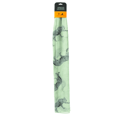 Scarf-Leopard-Green (Large)