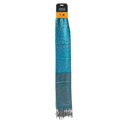 Pashmina Style Scarf-Turquoise