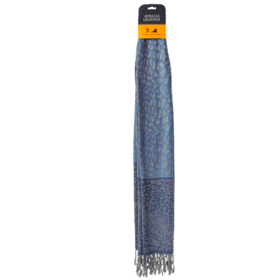 Pashmina Style Scarf-Indigo
