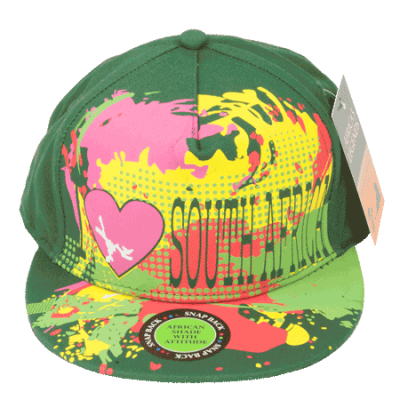 I love South Africa Snapback-Green