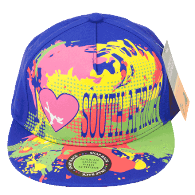 I love South Africa Snapback-Blue