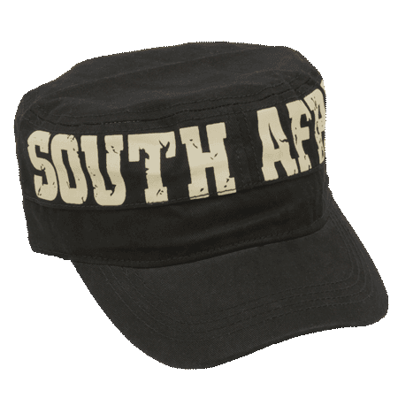 South Africa Military Cap - Black