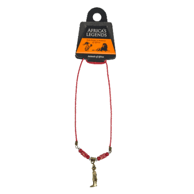 1 Charm Necklace - Meerkat