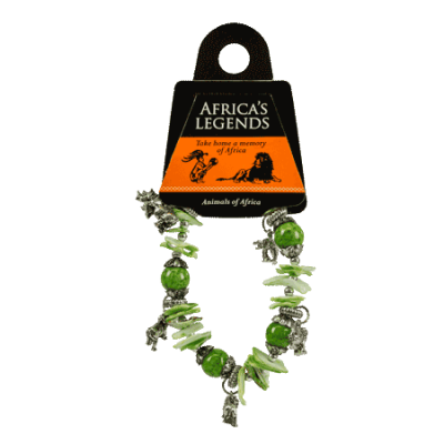 Shell Bracelet - Green