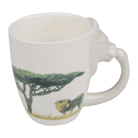 Ceramic Mug - Lion - Plain - no decal
