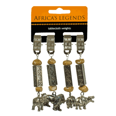 Table Cloth Weights - Mixed Animals
