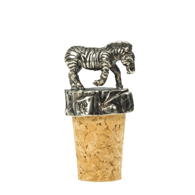 Bottle Stopper - Zebra