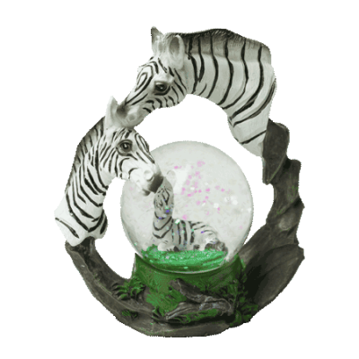 Snow Globe - Zebra Head