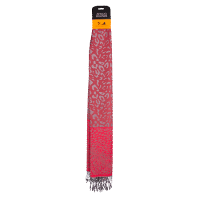 Pashmina Style Scarf-Red