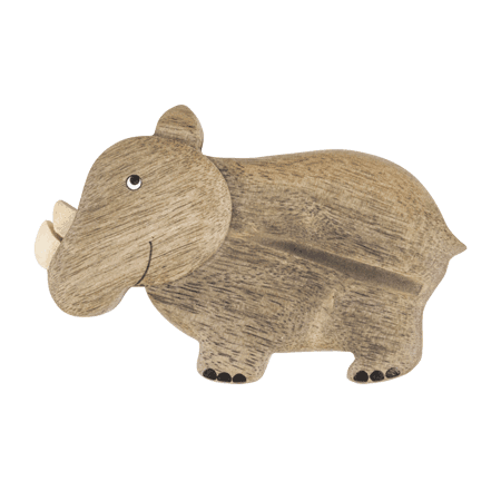 Baobab Woodcraft Magnet Pack - Rhino