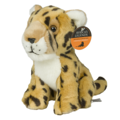 Cheetah Sitting 18cm