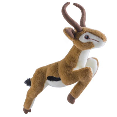Springbok Leaping 35cm – Plain (no flag)